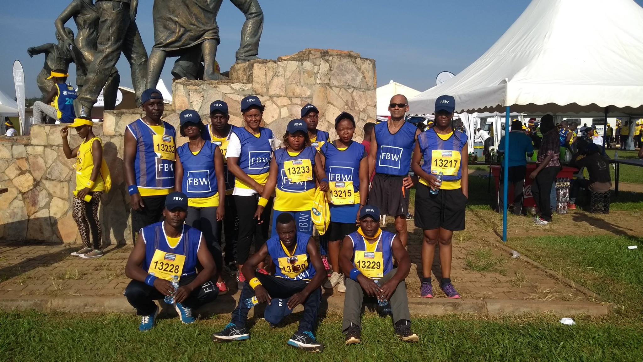 FBW team supports MTN Kampala Marathon